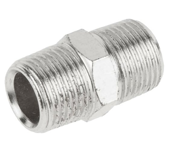 Переходник G3/8M х G3/8M, сталь ECO AS-MT38/MT38 1