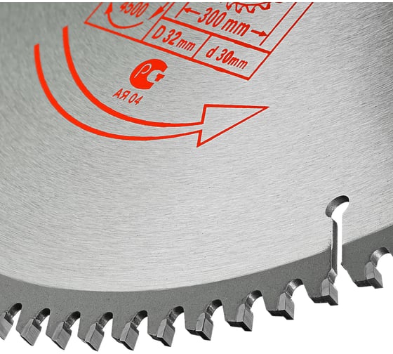 Диск пильный по пластику 300х32/30 мм, 100Z S.E.B. 306PG-30010032PL