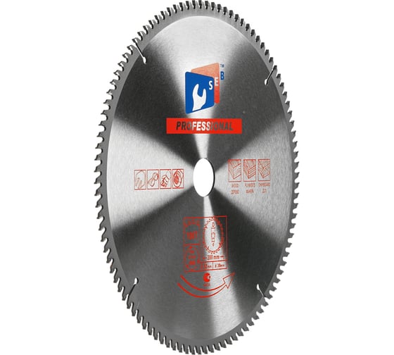 Диск пильный по пластику 300х32/30 мм, 100Z S.E.B. 306PG-30010032PL