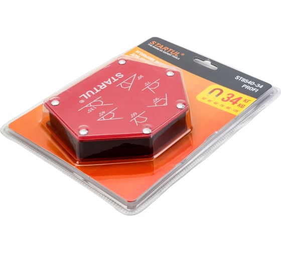 Угольник магнитный для сварки 34 кг STARTUL ST8540-34
