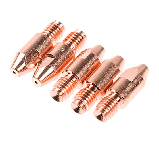 Трубка контактная E-Cu 5 шт, 1.2 мм, M8x30 мм SOLARIS WA-3492 1