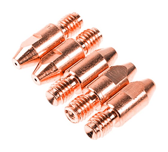 Трубка контактная E-Cu 5 шт, 1 мм, M8x30 мм SOLARIS WA-3491 1