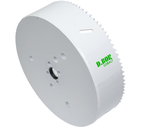 Коронка биметаллическая COBALT M42 152 мм D.BOR D-HS-BIM-CO-38-152 1