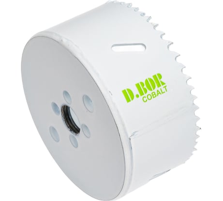 Коронка биметаллическая COBALT M42 89 мм D.BOR D-HS-BIM-CO-38-089