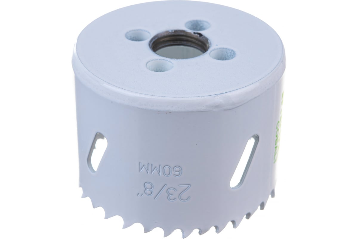 Коронка биметаллическая COBALT M42 60 мм D.BOR D-HS-BIM-CO-38-060 ...
