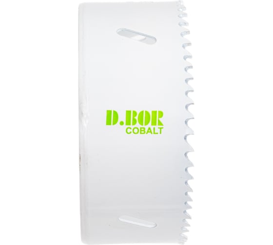 Коронка биметаллическая COBALT M42 105 мм D.BOR D-HS-BIM-CO-38-105