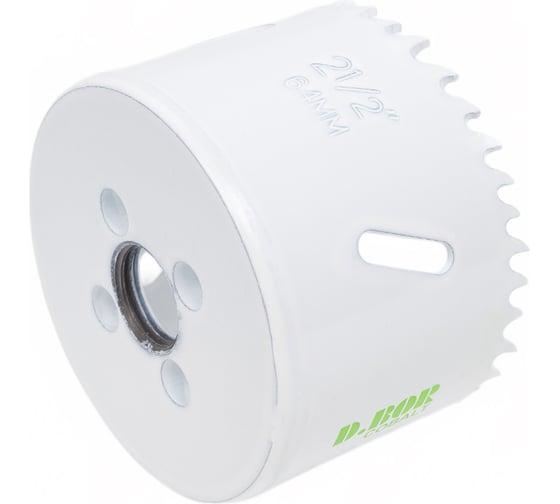 Коронка биметаллическая COBALT M42 64 мм D.BOR D-HS-BIM-CO-38-064