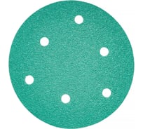 Круг абразивный шлифовальный самоцепляющийся (5 шт; 125 мм; P60; 6 отверстий) ROCKFORCE RF-SD560F