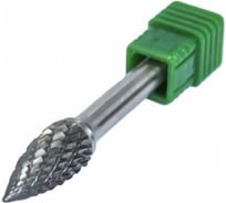 Шарошка коническая скругленная по металлу в пластиковом футляре 10 мм, хв-к 6 мм Rockforce RF-617G1020