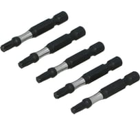 Биты ударные TORX (5 шт; T25х50 мм; S2) DRAUMET 9031