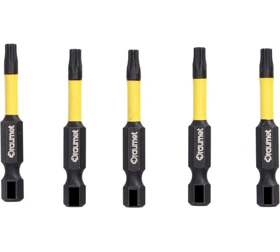 Биты ударные TORX T25 50мм S2 5шт. DRAUMET 9031/ D200-29