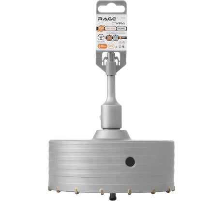 Коронка по кирпичу и газобетону в сборе 150 мм RAGE by VIRA 559395