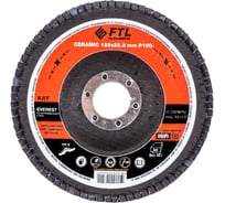 Круг лепестковый по нержавеющей стали Everest 29 (125x22.2 мм; P100) FTL 8691