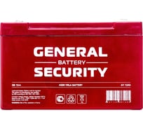 Аккумулятор для ИБП General Security GS12-6 6В, 12 Ач УТ-00000500