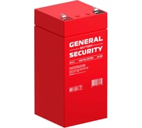 Аккумулятор для ИБП General Security GS4-4 4В, 4 Ач УТ-00000489