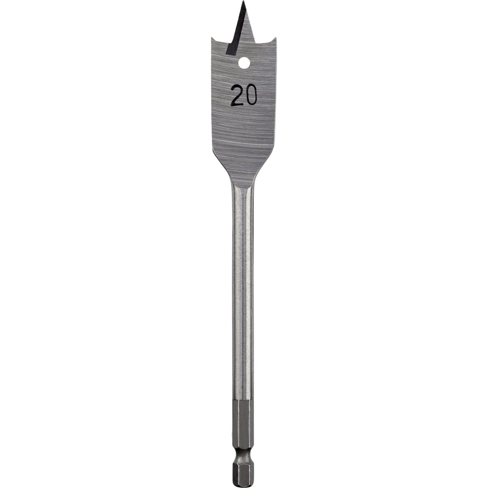 Сверло перовое по дереву 45x152 мм, шестигранный хвостовик KRANZ KR-91 ...