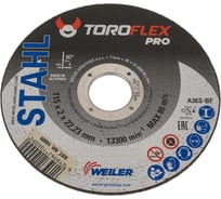 Круг отрезной по стали F41 115х2.0х22.23 мм, A36S-BF PRO TOROFLEX 4010362100092