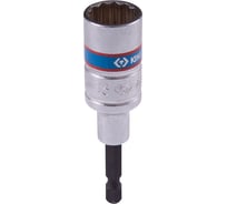 Головка двенадцатигранная 1/4", 15х80 мм для шуруповерта KING TONY 76B815M