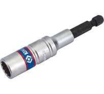 Головка двенадцатигранная 1/4", 10х80 мм для шуруповерта KING TONY 76B810M