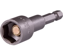 Головка магнитная шестигранная 1/4", 13х65 мм для шуруповерта KING TONY 7616513M