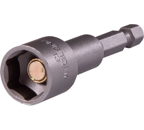Головка магнитная шестигранная 1/4", 13х65 мм для шуруповерта KING TONY 7616513M