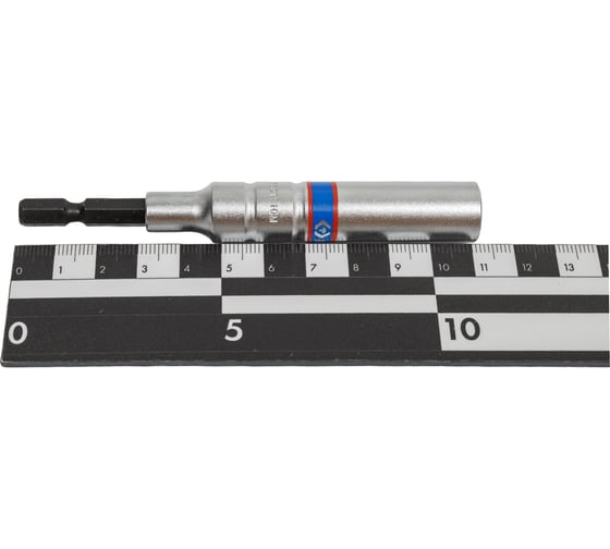 Головка шестигранная 1/4", 10х110 мм для шуруповерта KING TONY 76C1110M