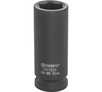 Головка торцевая ударная глубокая IS11223 23 мм, 1/2"DR Thorvik 53451