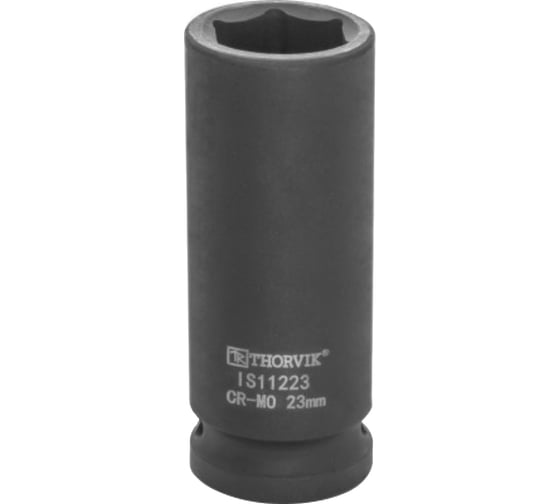 Головка торцевая ударная глубокая IS11223 23 мм, 1/2"DR Thorvik 53451 1