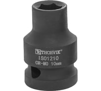Головка торцевая ударная IS01210 10 мм, 1/2"DR Thorvik 53405
