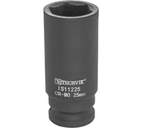 Головка торцевая ударная глубокая IS11225 25 мм, 1/2"DR Thorvik 53453