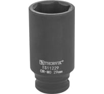 Головка торцевая ударная глубокая IS11229 29 мм, 1/2"DR Thorvik 53457