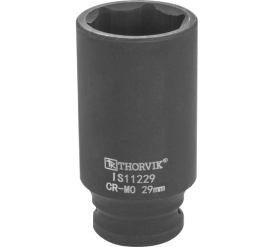Головка торцевая ударная глубокая IS11229 29 мм, 1/2"DR Thorvik 53457 1