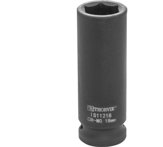Головка торцевая ударная глубокая IS11218 18 мм, 1/2"DR Thorvik 53446 1