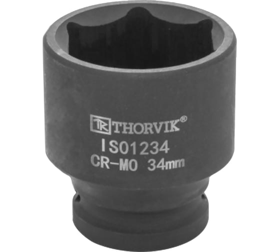 Головка торцевая ударная IS01234 34 мм, 1/2"DR Thorvik 53428 1