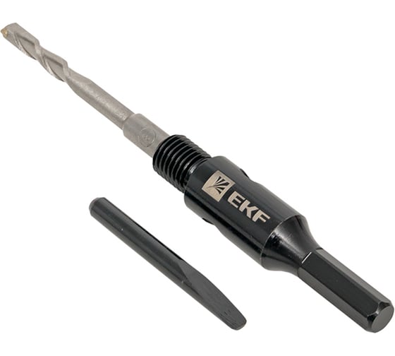 Адаптер Hex M16 с центровочным сверлом Expert EKF ad-hex