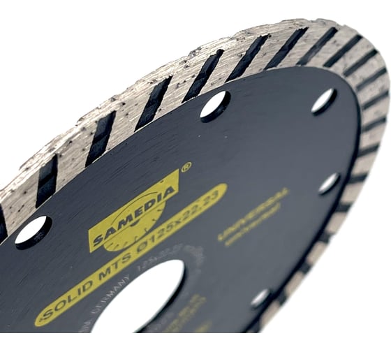 Диск алмазный универсальный SOLID MTS 125x22.23 мм SAMEDIA 310982
