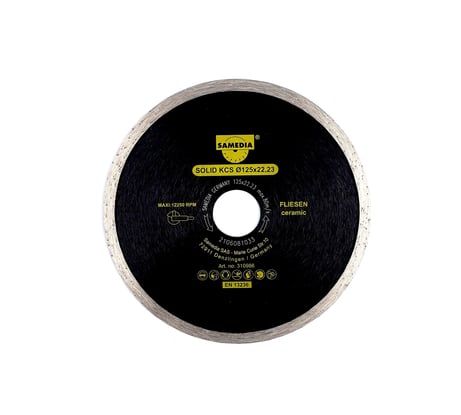 Диск для резки плитки SOLID KCS 125x22.23 мм SAMEDIA 310986