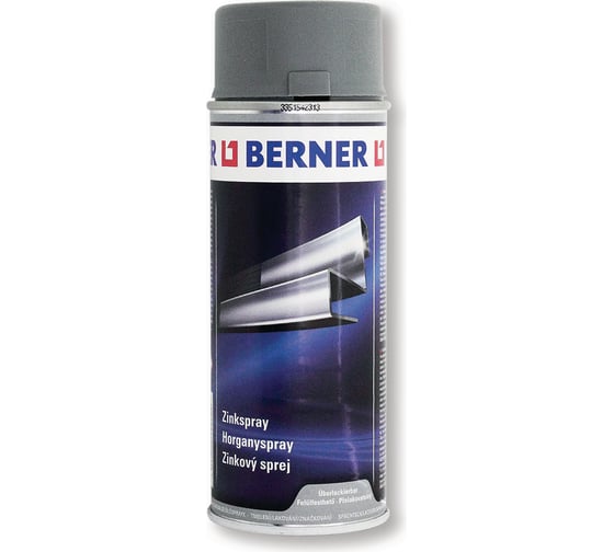 Аэрозоль цинковый 400 мл BERNER 148598