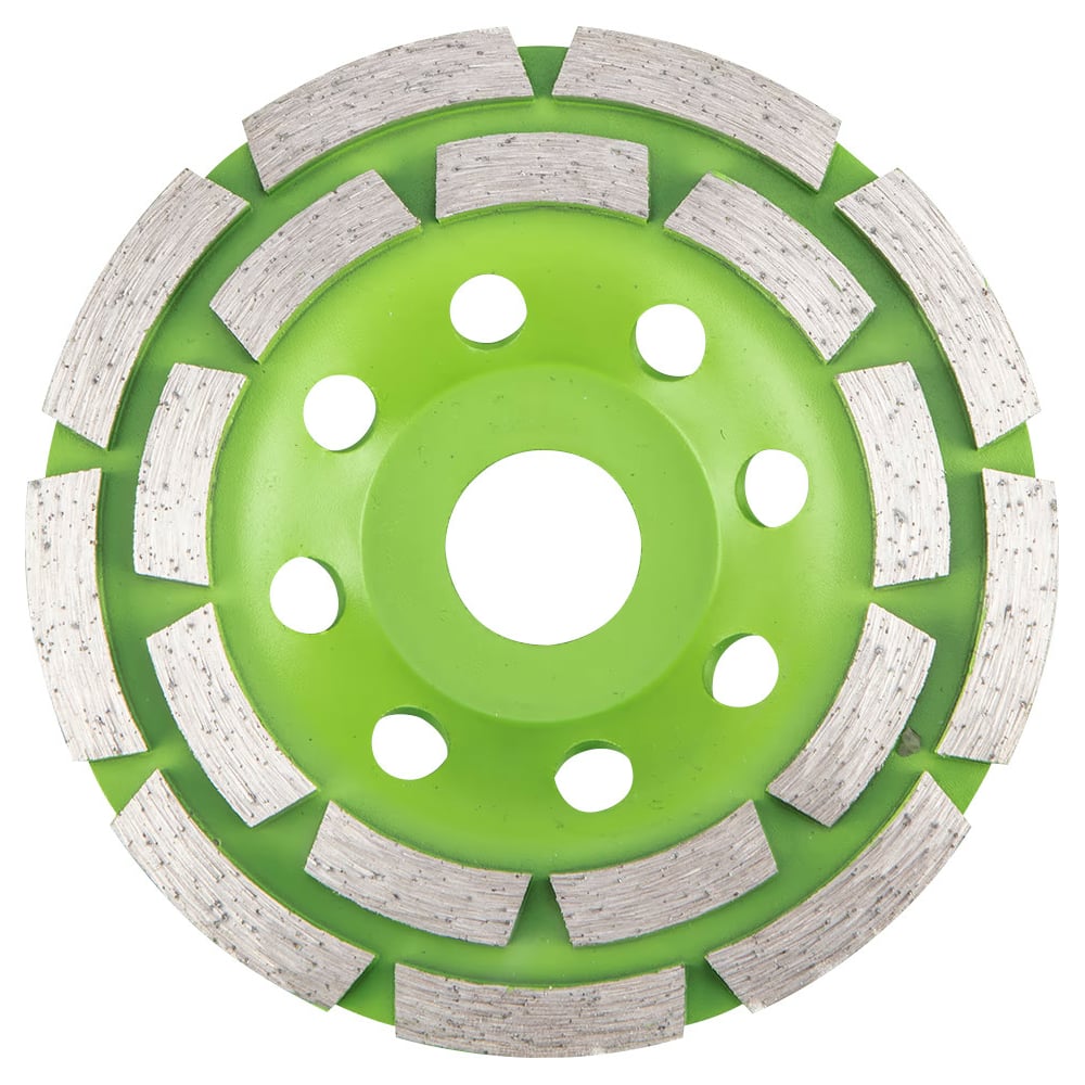 Диск алмазный шлифовальный 125х22.2х5 мм, двойной сегмент VERTO 61H437 ...