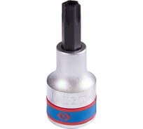 Насадка-бита торцевая с отверстием Torx T50, 60 мм, 1/2" KING TONY 402750