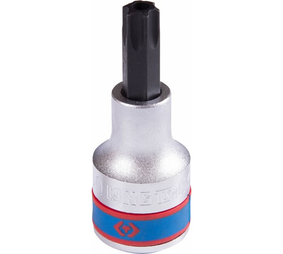 Насадка-бита торцевая с отверстием Torx T50, 60 мм, 1/2" KING TONY 402750 1