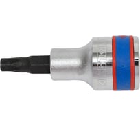 Насадка-бита торцевая с отверстием Torx T40, 60 мм, 1/2" KING TONY 402740