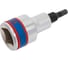Насадка-бита торцевая с отверстием Torx T27, 60 мм, 1/2" KING TONY 402727 2