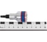 Насадка-бита торцевая с отверстием Torx T27, 60 мм, 1/2" KING TONY 402727 3