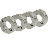 Ролики (4 шт; 1.0-1.2 мм; сталь) для DRIVE INMIG DW 41104, 41105 FUBAG 41107