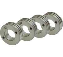 Ролики (4 шт; 1.0-1.2 мм; порошковая проволока) для DRIVE INMIG DW 41104, 41105 FUBAG 41111
