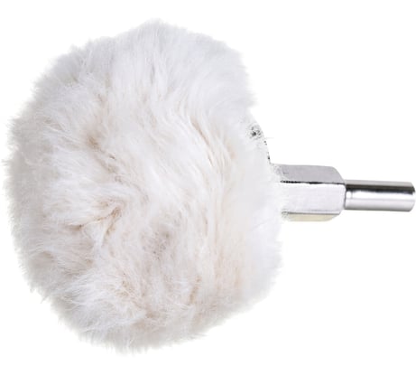 Насадка полировальная хлопковая полусфера на дрель 50 мм, в блистере Rockforce RF-PSP50M