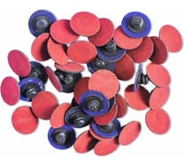 Абразивный шлифовальный круг Rockforce 75мм №60, красный RF-BD360C(49259)