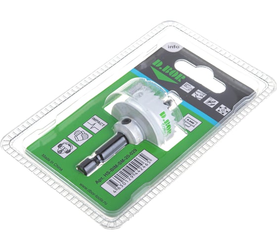 Коронка биметаллическая SHEET METAL 29 мм D.BOR D-HS-BIM-SM-20-029