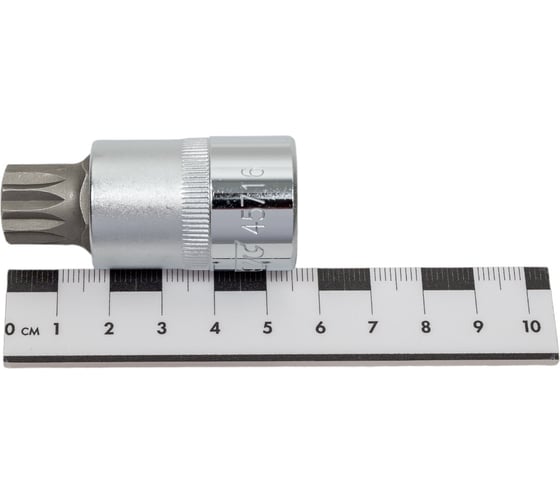 Бита-головка SPLINE М16, 55 мм, 1/2" JTC JTC-45716